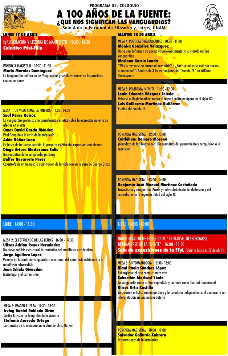 programa vanguardias media carta